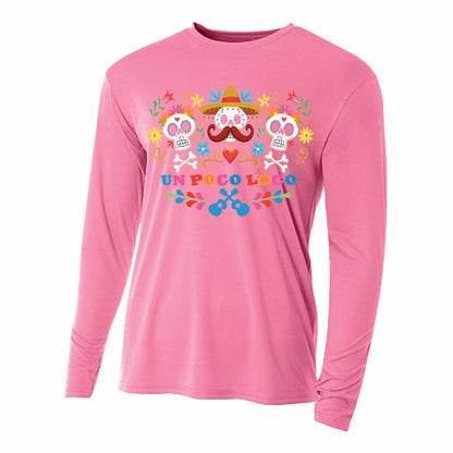 Un Poco Loco Coco-Inspired 40+ UPF Unisex Dri-Fit Performance Long Sleeve Shirt 