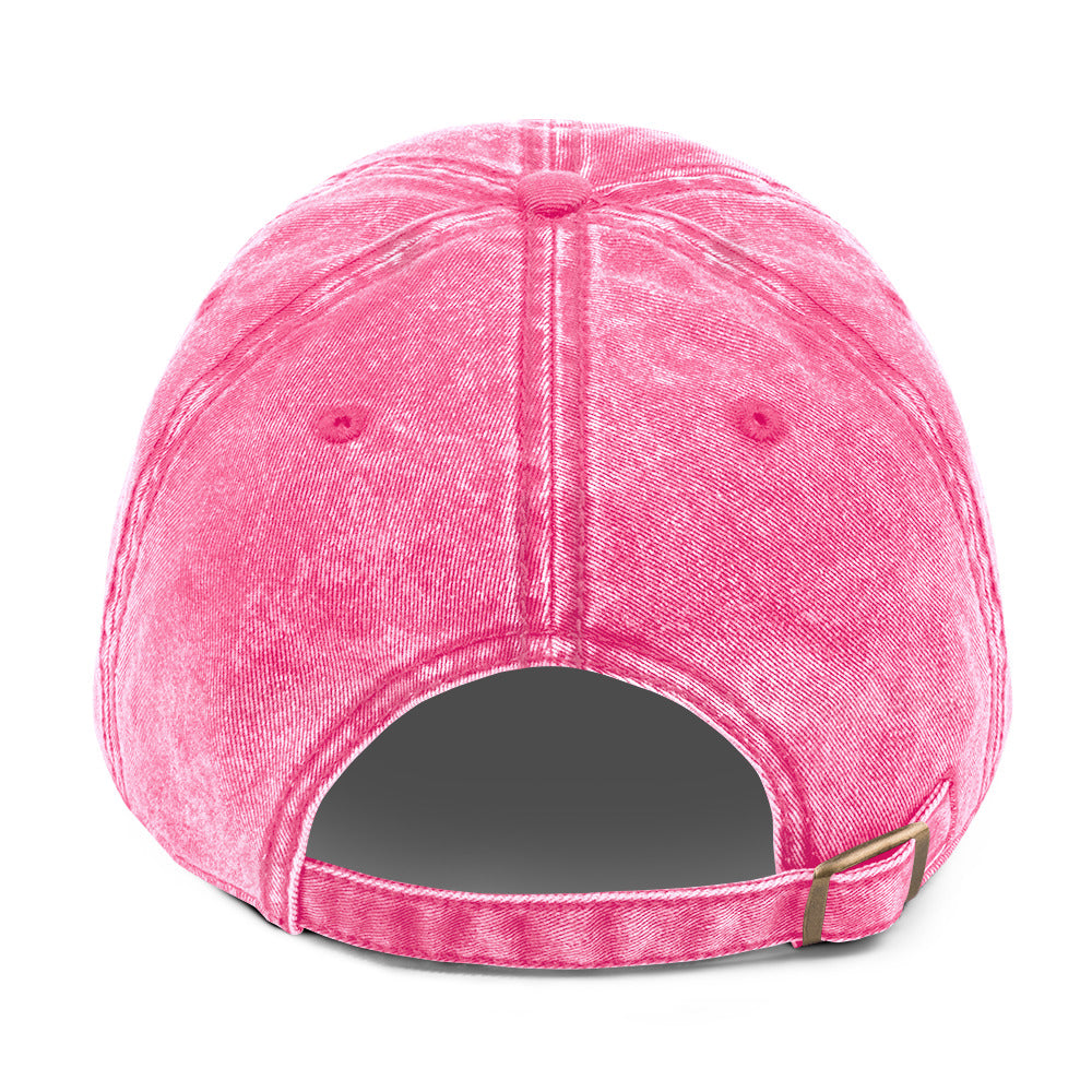 Aurora Crown Princess Vintage Cotton Twill Cap - The Bold Designer