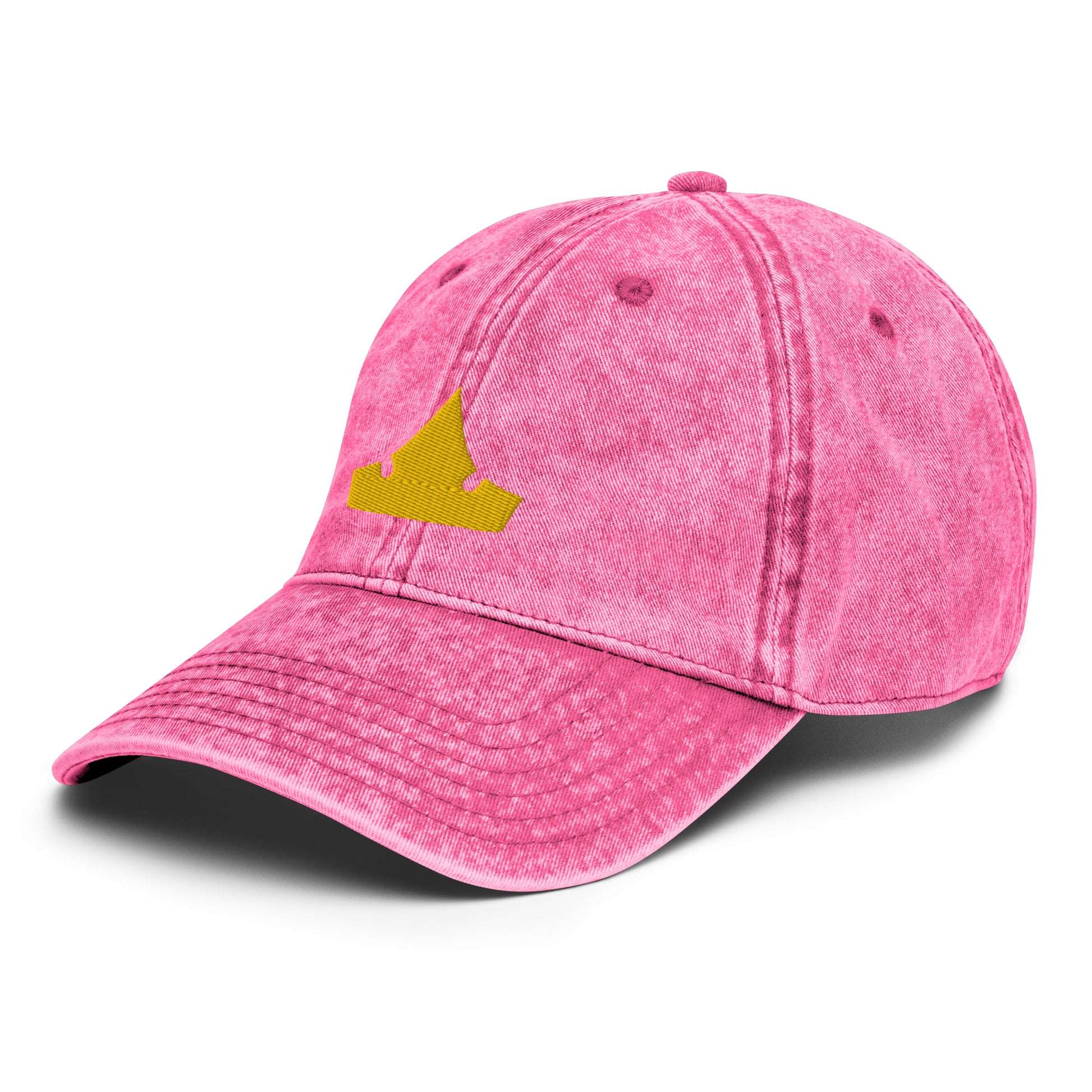Aurora Crown Princess Vintage Cotton Twill Cap - The Bold Designer