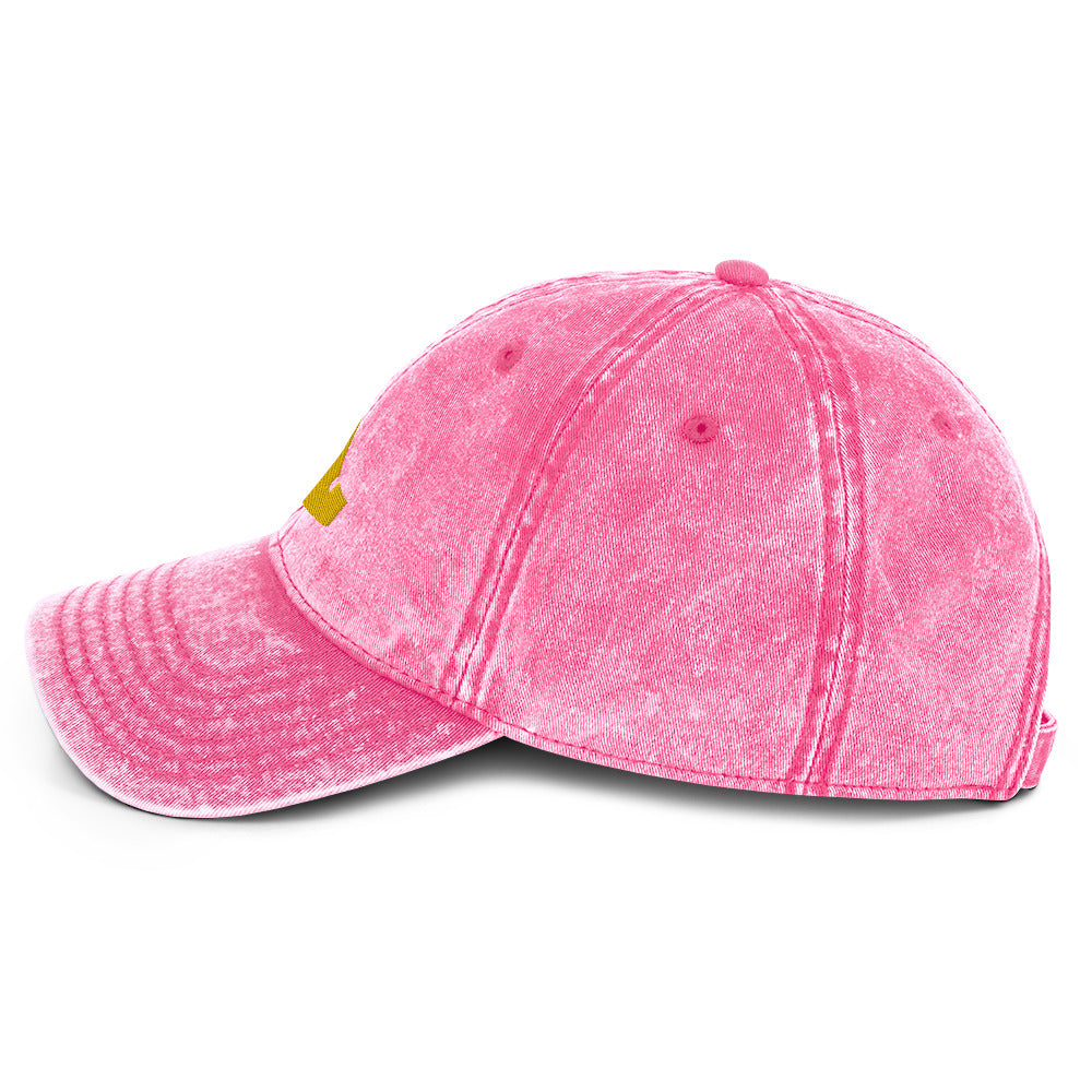 Aurora Crown Princess Vintage Cotton Twill Cap - The Bold Designer
