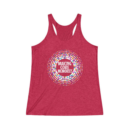 Making Core Memories Tri-Blend Racerback Tank 