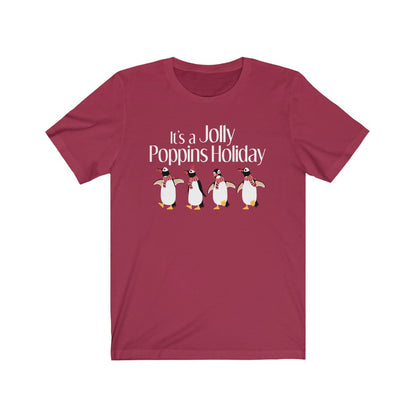 It's a Jolly Poppins Holiday Christmas Short Sleeve Shirt - The Bold Designer