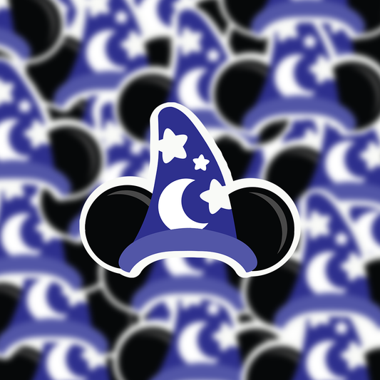 Sorcerer Mickey Hat Sticker