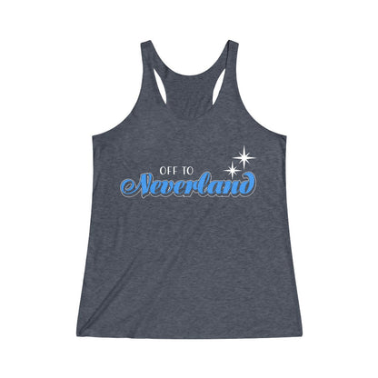 Off to Neverland Racerback Tank Top 