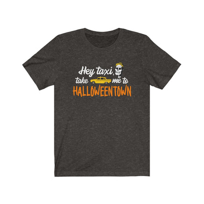 Hey taxi, take me to halloweentown Shirt - The Bold Designer