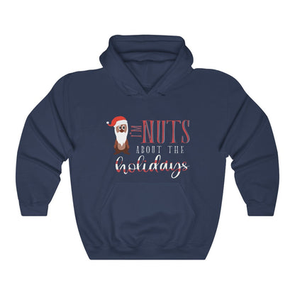 I'm Nuts About The Holidays Chip and Dale Christmas Hooded Sweatshirt 