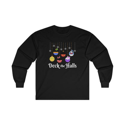 Deck the Halls Magical Characters Edition Christmas Long Sleeve Tee 
