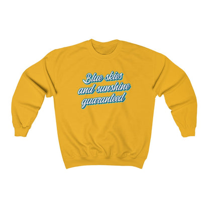 Blue skies and sunshine guaranteed Princess and the Frog Unisex Heavy Blend™ Crewneck Sweatshirt 