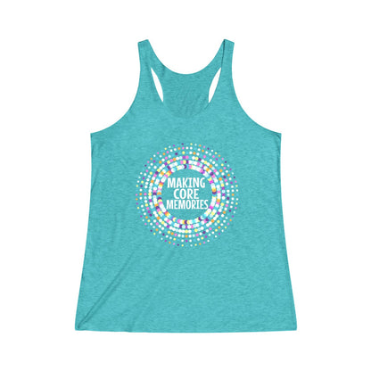 Making Core Memories Tri-Blend Racerback Tank 