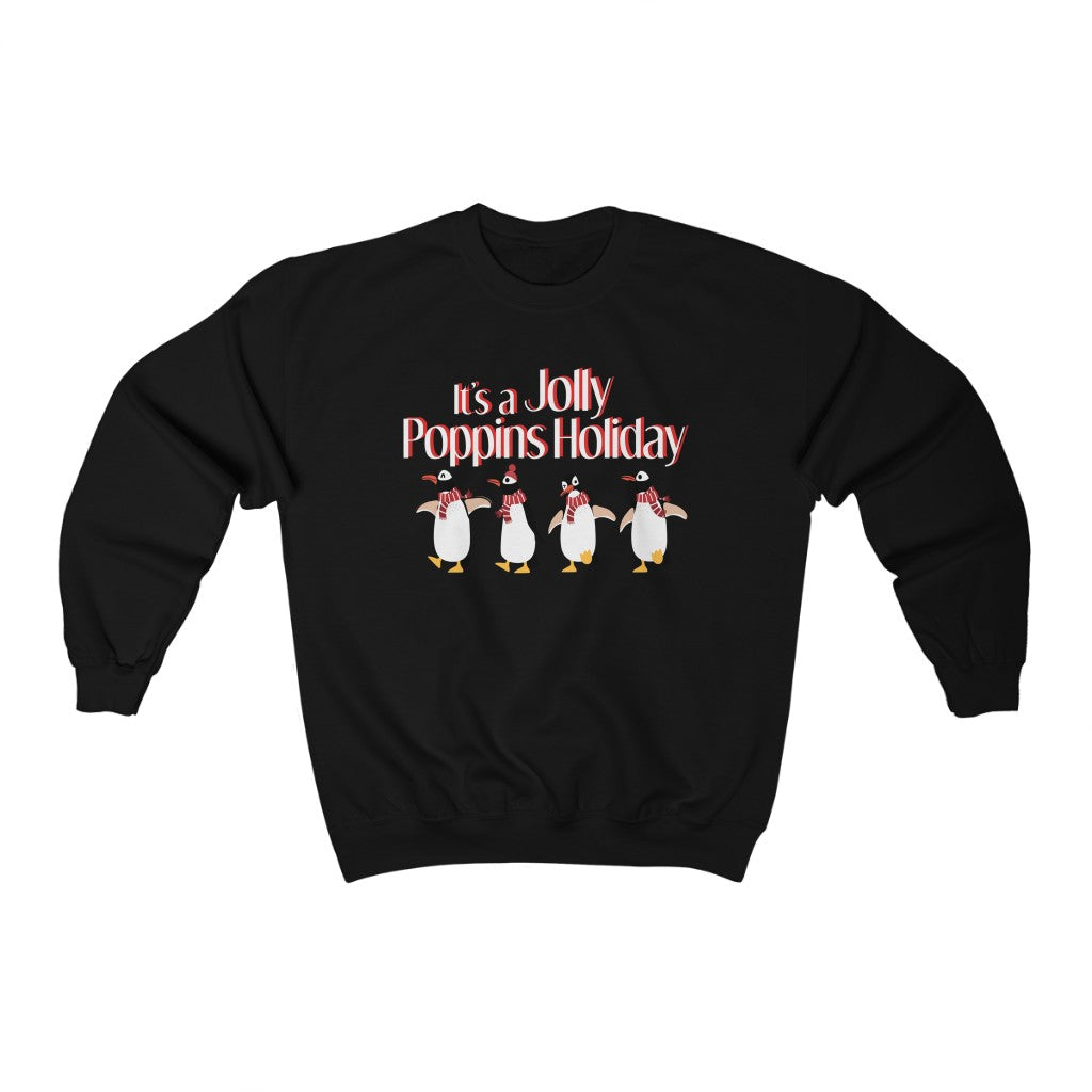 It's Jolly Poppins Holiday Heavy Blend Crewneck Sweatshirt