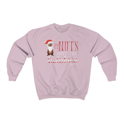 I'm NUTS About The Holidays Chip and Dale Christmas Crewneck Sweatshirt 