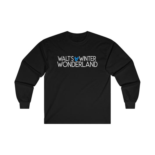 Walt's Winter Wonderland Christmas Long Sleeve Tee - The Bold Designer