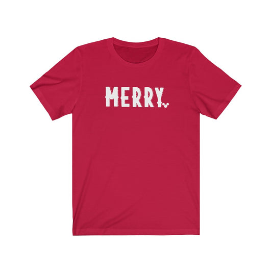 WHITE MERRY Christmas Shirt - The Bold Designer