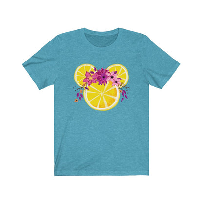 Violet Lemonade Mickey Short Sleeve Shirt - The Bold Designer
