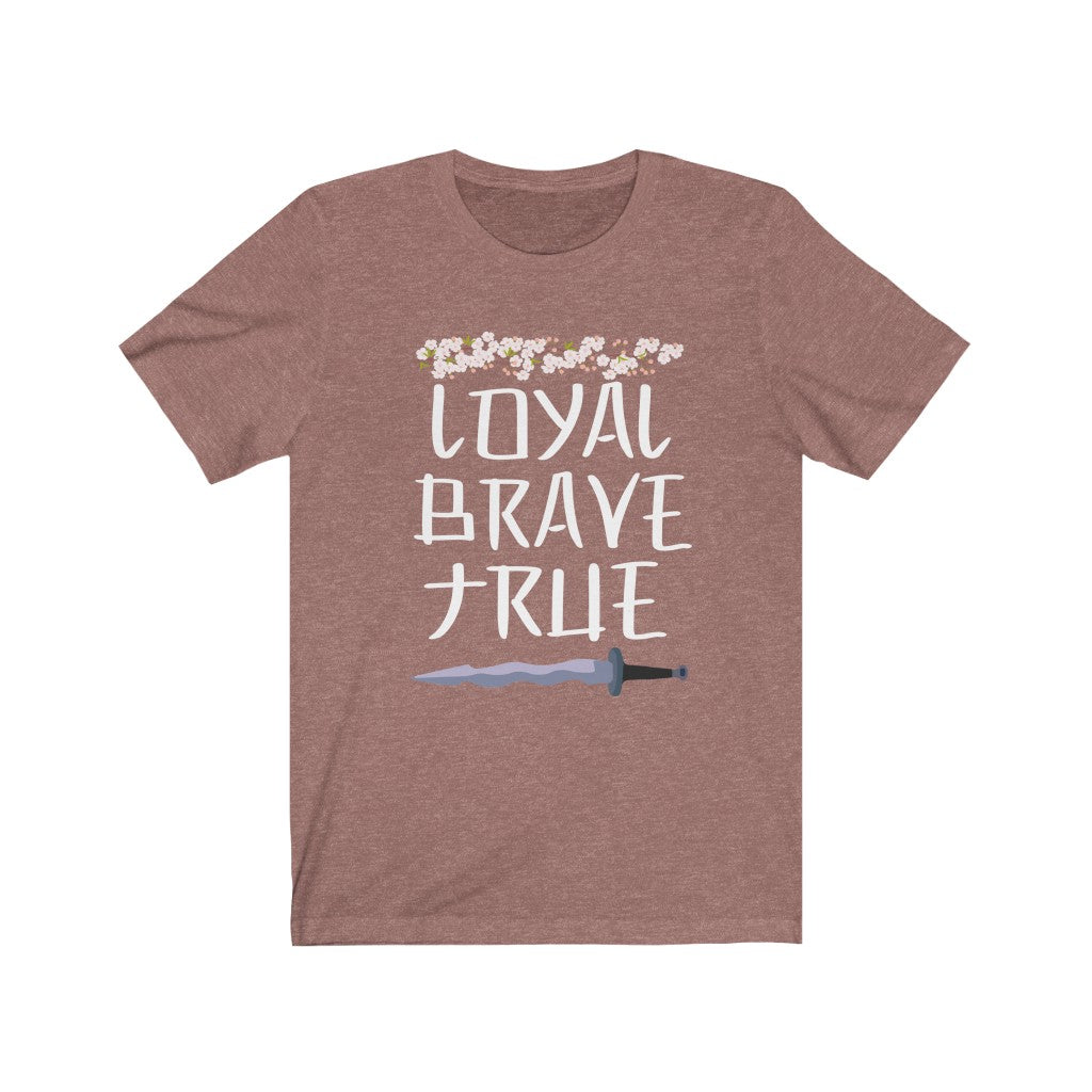 Loyal Brave True Flowers Sword Mulan Movie Shirt
