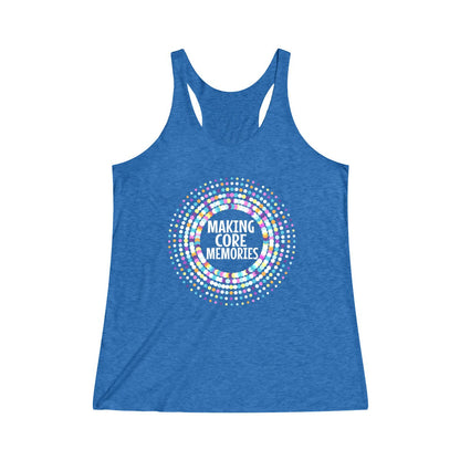 Making Core Memories Tri-Blend Racerback Tank 