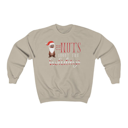 I'm NUTS About The Holidays Chip and Dale Christmas Crewneck Sweatshirt 