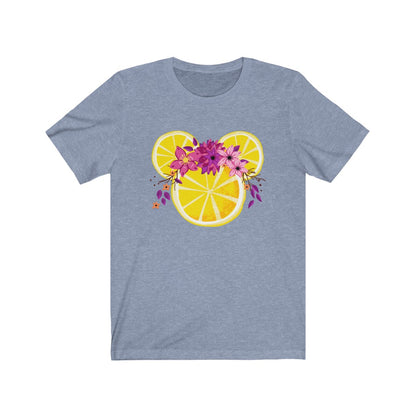 Violet Lemonade Mickey Short Sleeve Shirt - The Bold Designer