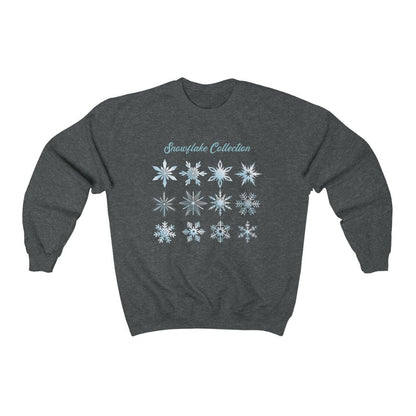 The Snowflake Collection Frozen Christmas Crewneck Sweatshirt 