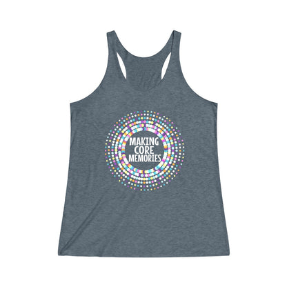 Making Core Memories Tri-Blend Racerback Tank 