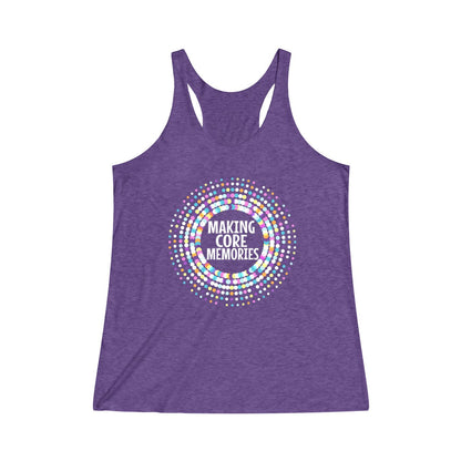 Making Core Memories Tri-Blend Racerback Tank 