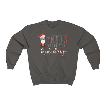 I'm NUTS About The Holidays Chip and Dale Christmas Crewneck Sweatshirt 