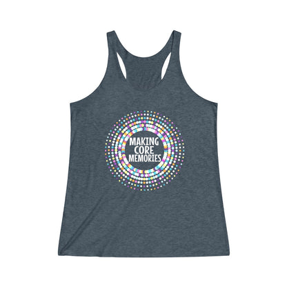 Making Core Memories Tri-Blend Racerback Tank 