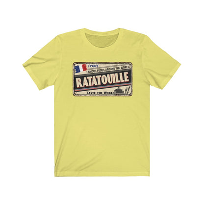 Taste the World: Ratatouille Shirt - The Bold Designer