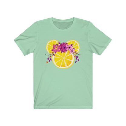 Violet Lemonade Mickey Short Sleeve Shirt - The Bold Designer