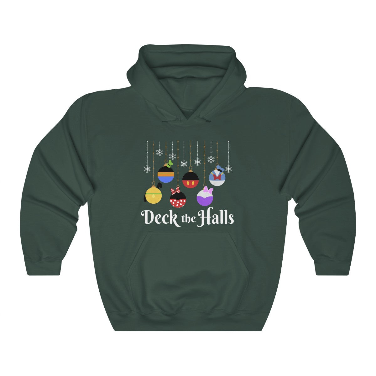Deck The Halls Christmas Hoodie - The Bold Designer