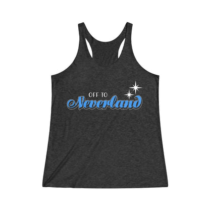 Off to Neverland Racerback Tank Top 