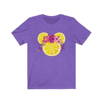 Violet Lemonade Mickey Short Sleeve Shirt - The Bold Designer