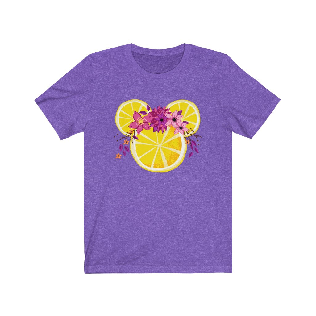 Violet Lemonade Mickey Short Sleeve Shirt