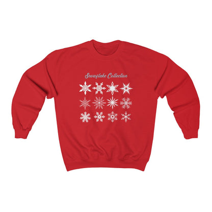 The Snowflake Collection Frozen Christmas Crewneck Sweatshirt 