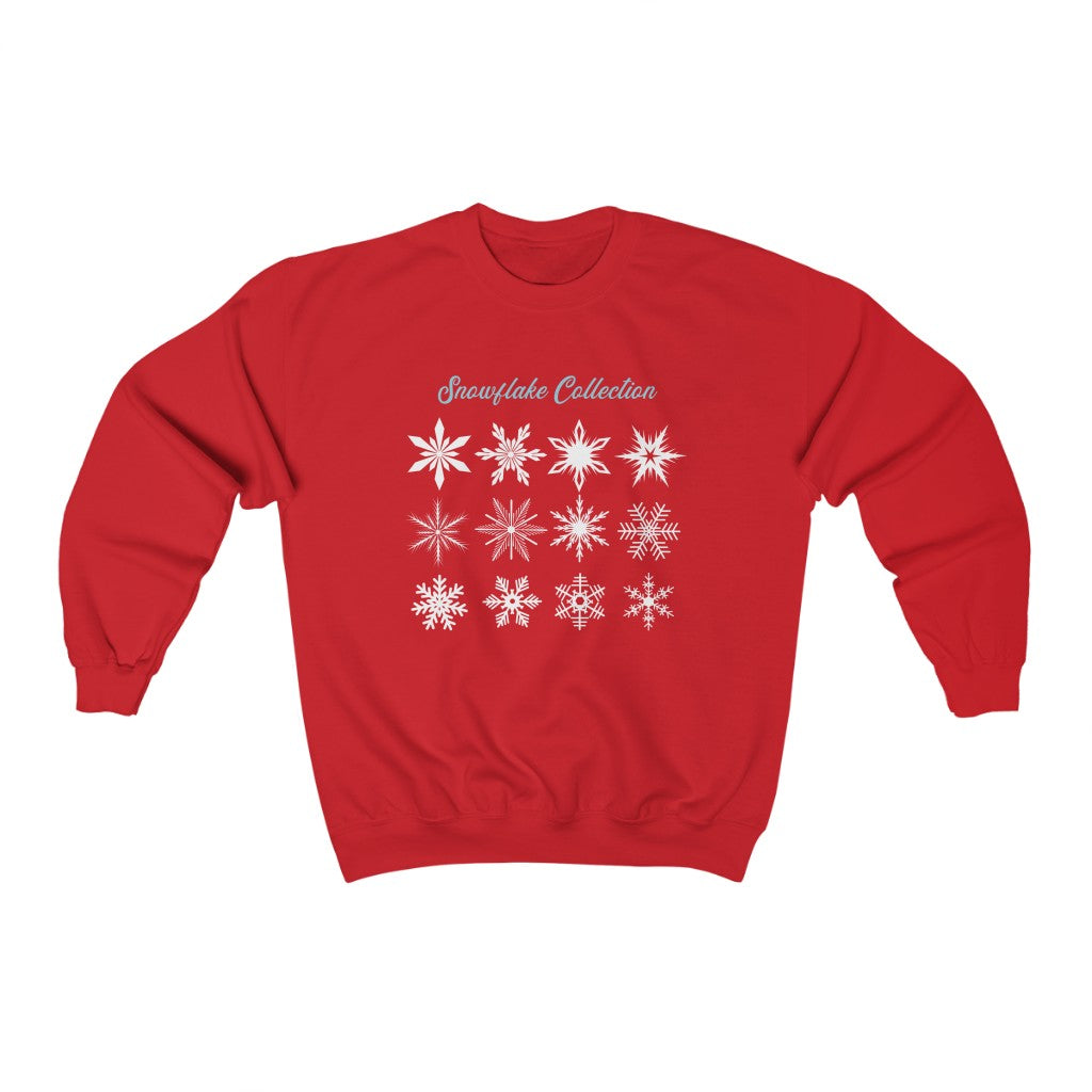 The Snowflake Collection Frozen Christmas Crewneck Sweatshirt