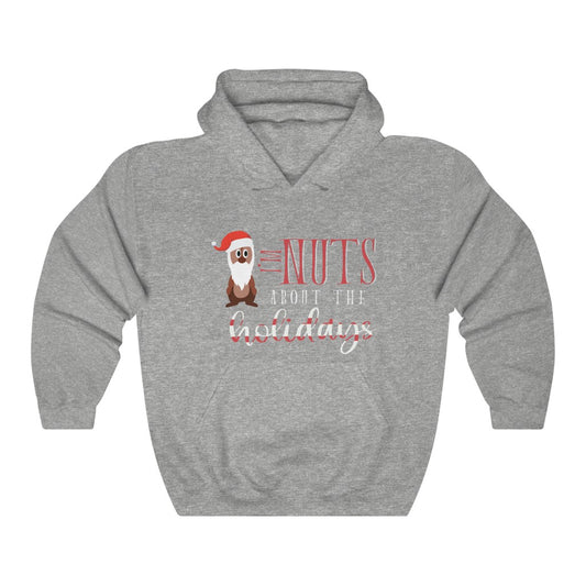 I'm Nuts About The Holidays Chip and Dale Christmas Hooded Sweatshirt
