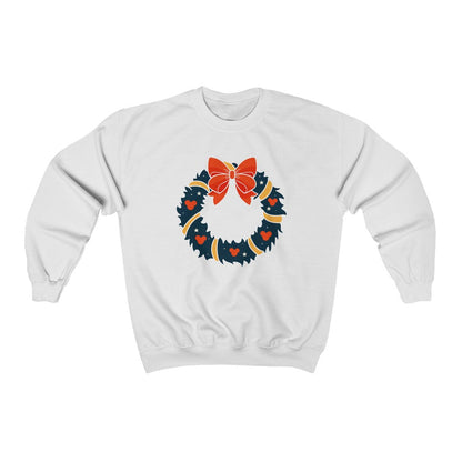 Magical Mouse Christmas Wreath Crewneck Sweatshirt 