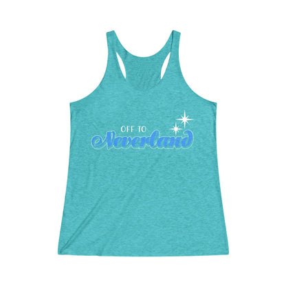 Off to Neverland Racerback Tank Top 