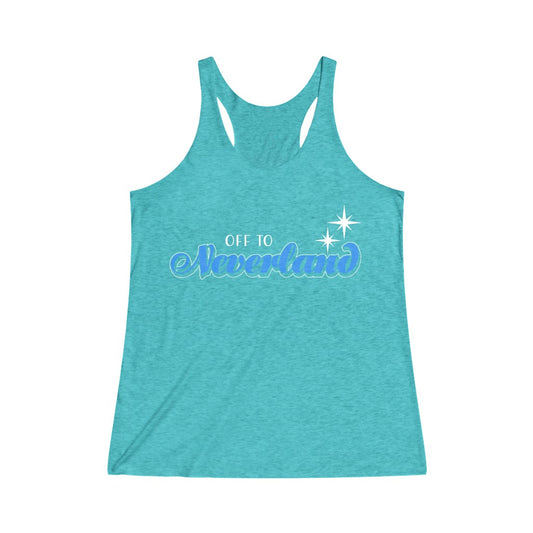 Off to Neverland Racerback Tank Top