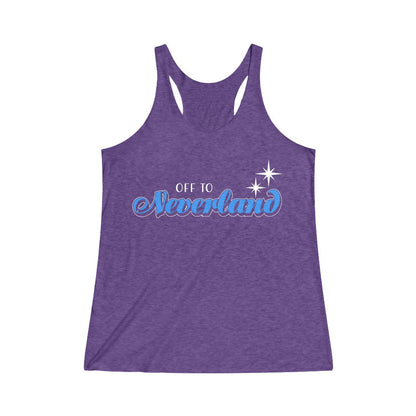 Off to Neverland Racerback Tank Top 