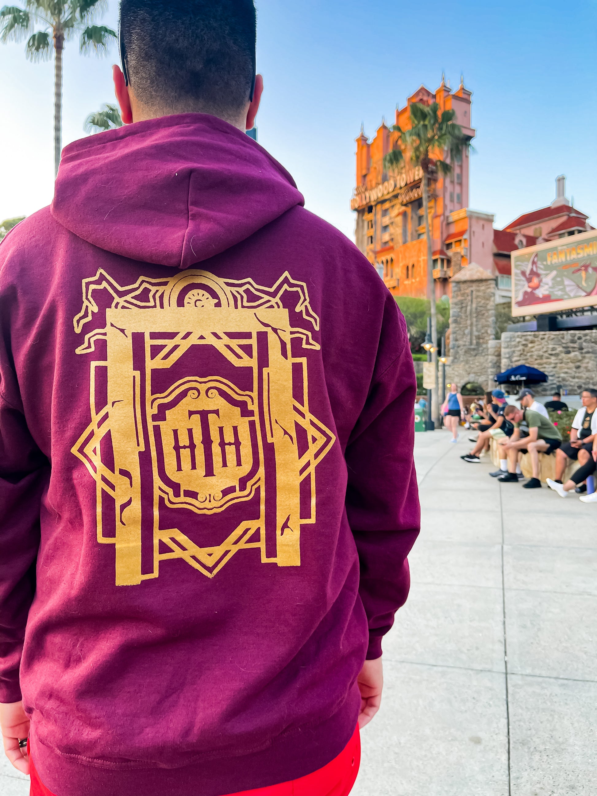 Tower Of Terror Hollywood Studios Crewneck Hoodie - The Bold Designer