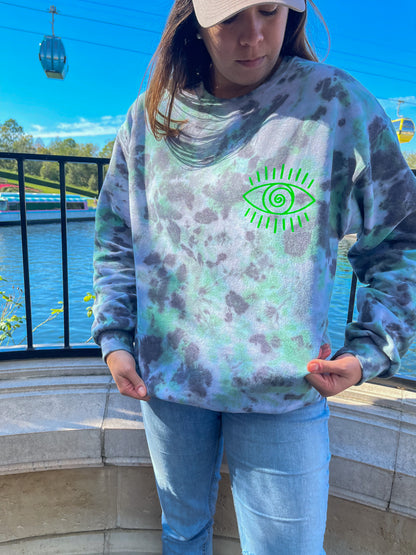 We Don’t Talk About Bruno Tie Dye Heavy Blend Crewneck Sweatshirt - The Bold Designer