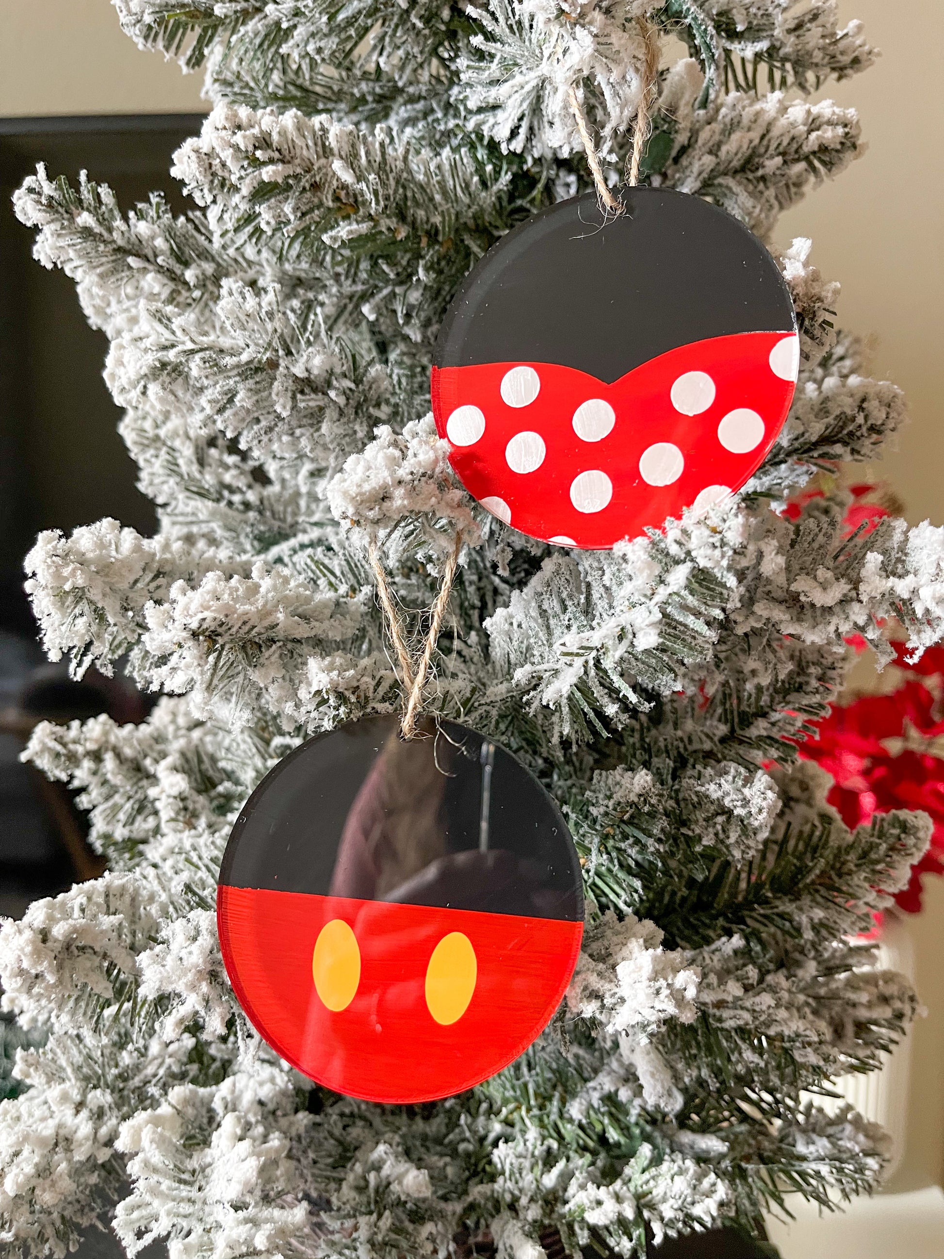 Magical Christmas Acrylic Hand Painted Ornament - The Bold Designer