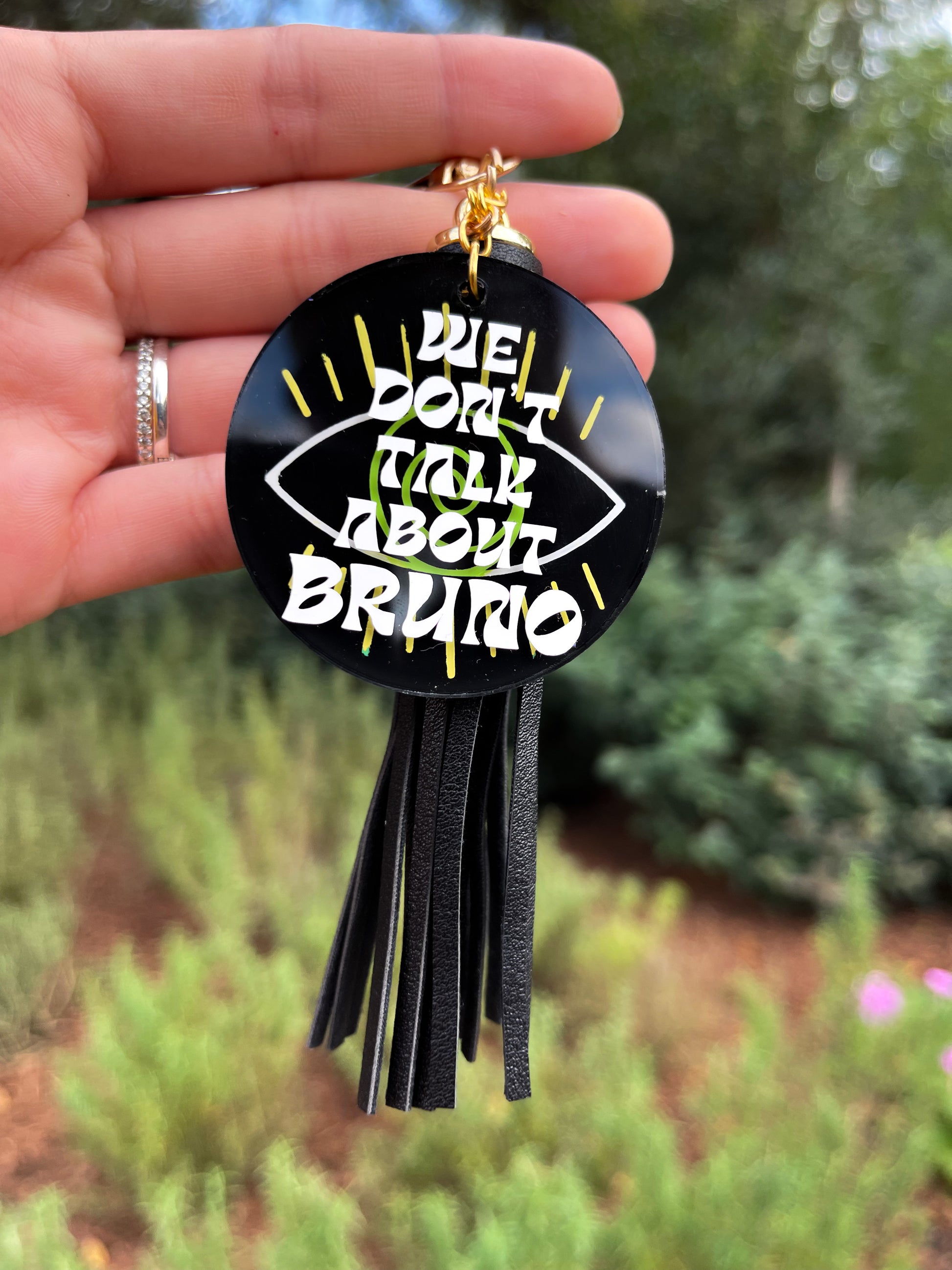 We don’t talk about Bruno No No No Encanto Madrigal Keychain - The Bold Designer