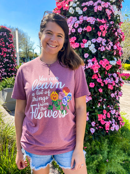 You can learn a lot of things from the Flowers Alice in Wonderland Shirt - The Bold Designer