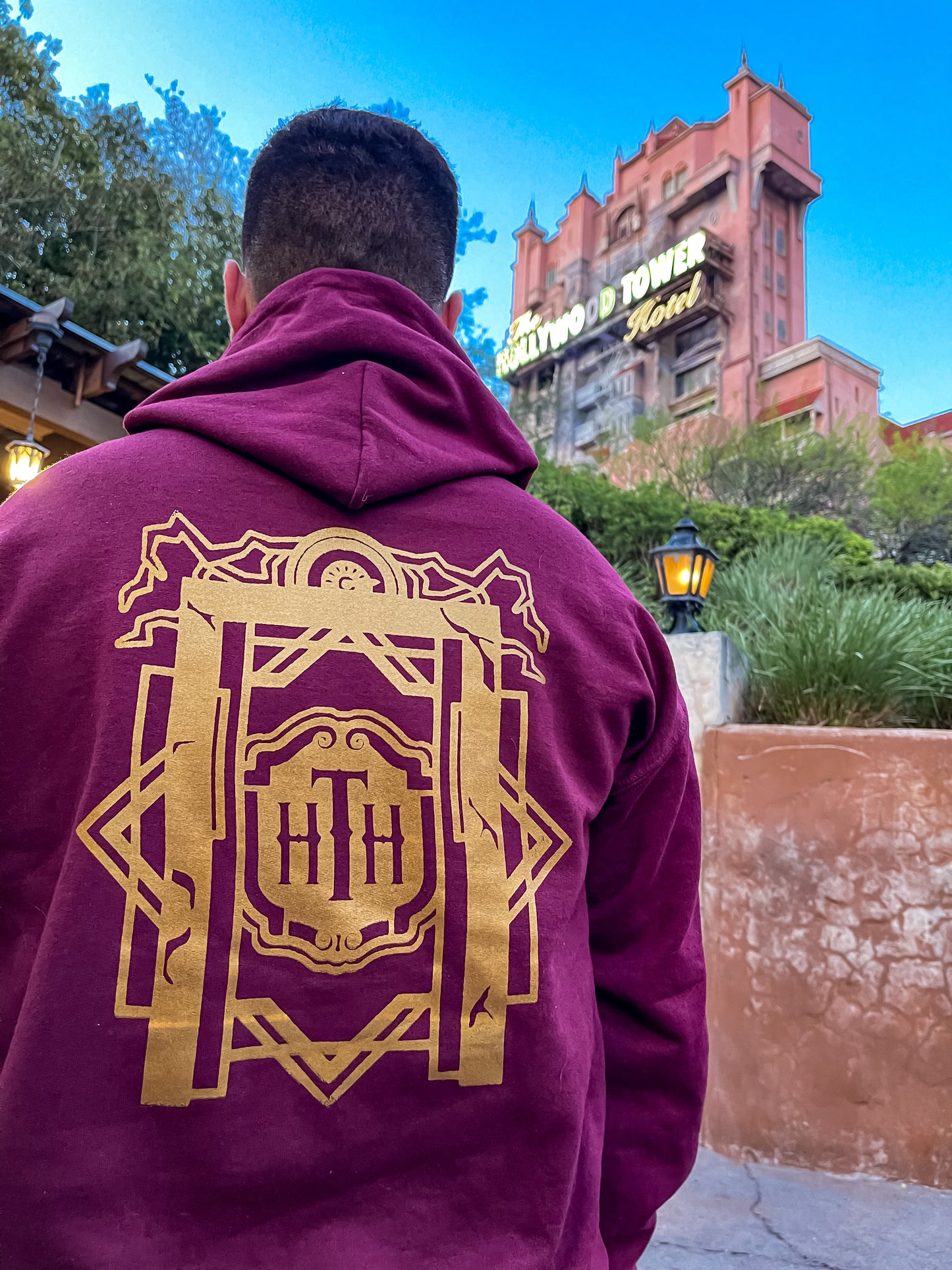 Tower Of Terror Hollywood Studios Crewneck Hoodie - The Bold Designer