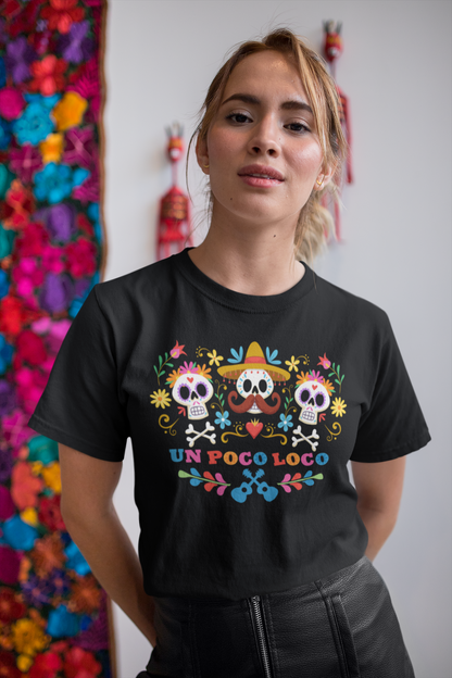 Un Poco Loco Coco  Women Shirt - The Bold Designer