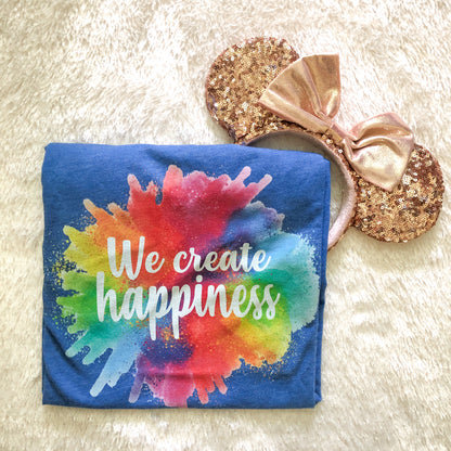 We create happiness Shirt - The Bold Designer