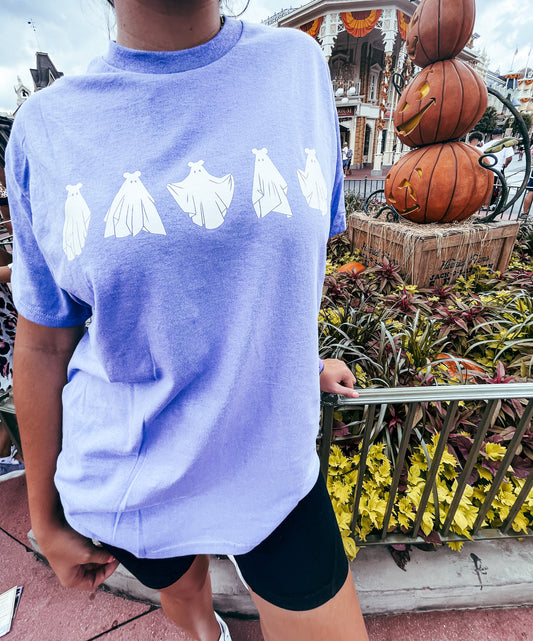 I’m just here for the Boos Mickey Ghost Shirt