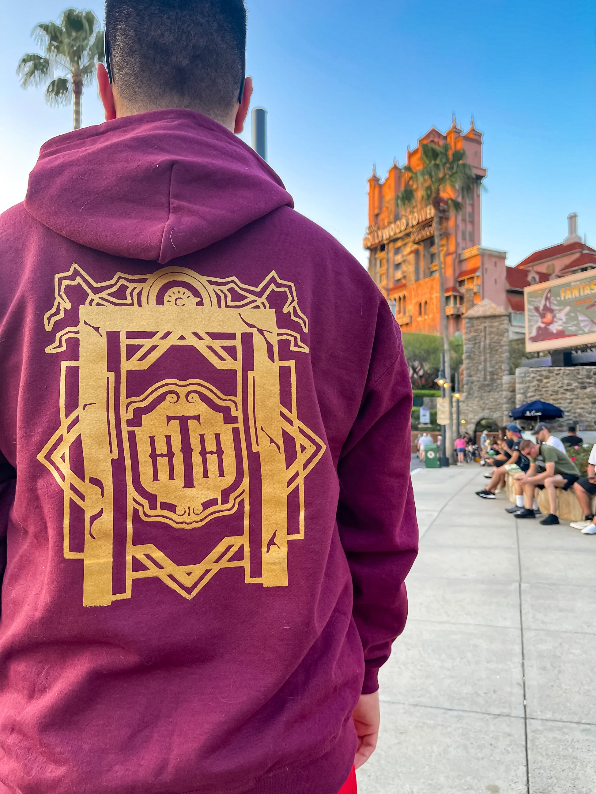 Tower Of Terror Hollywood Studios Crewneck Hoodie - The Bold Designer